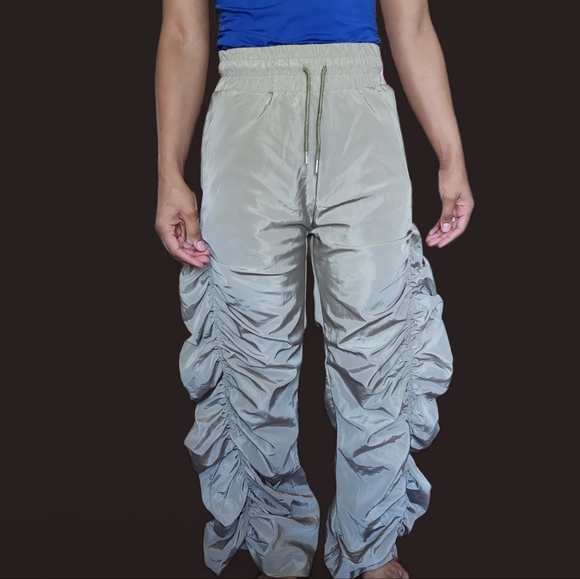 Rached Ballon Grey Pants - Picture 1 of 4